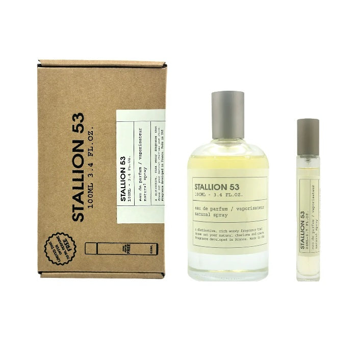Emper Stallion 53 100 ML + muestra gratis de 20 ML– Masculino amaderado y Potente