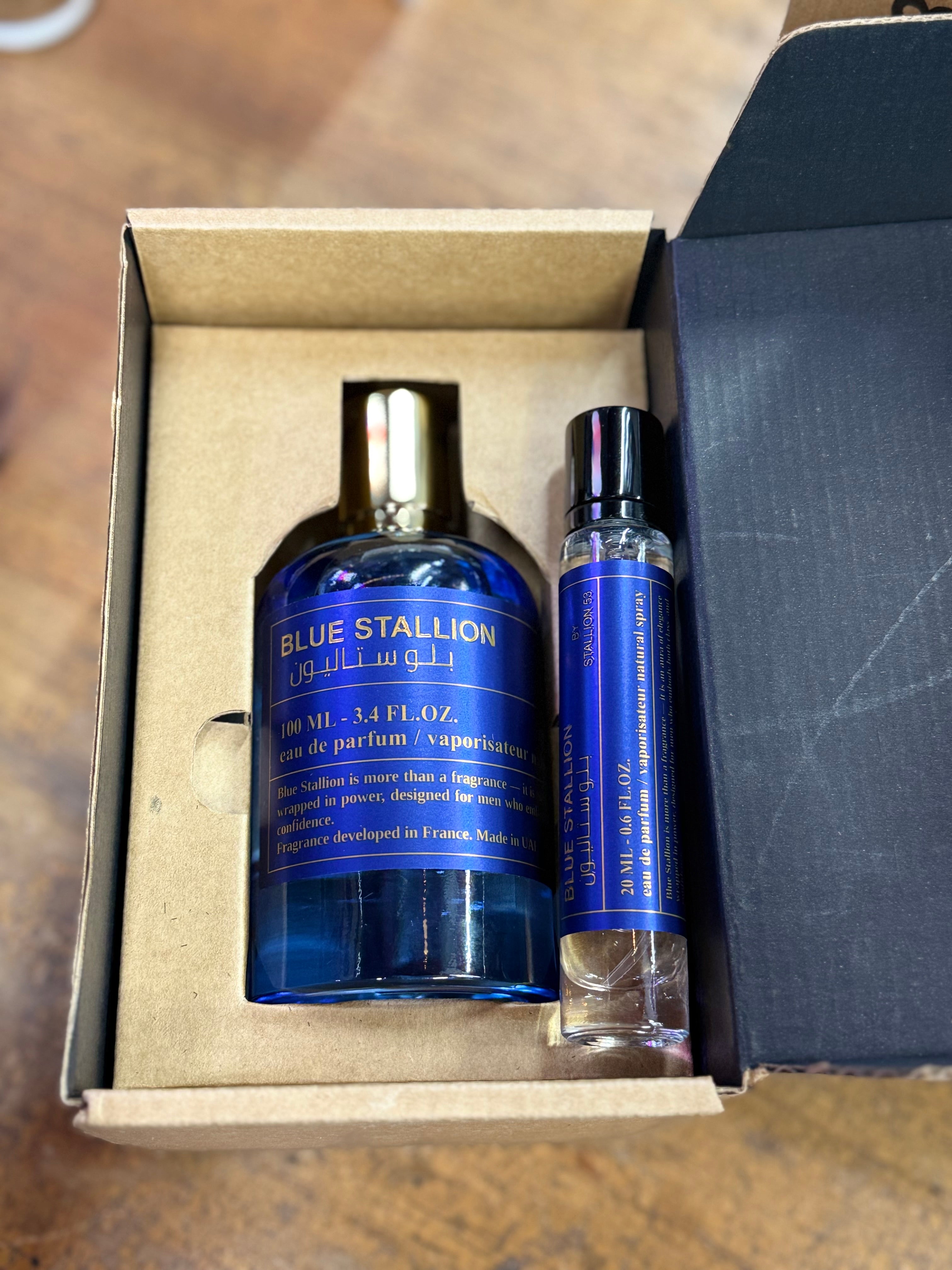 Blue Stallion by Stallion 53- Emper 100 ML+ muestra gratis