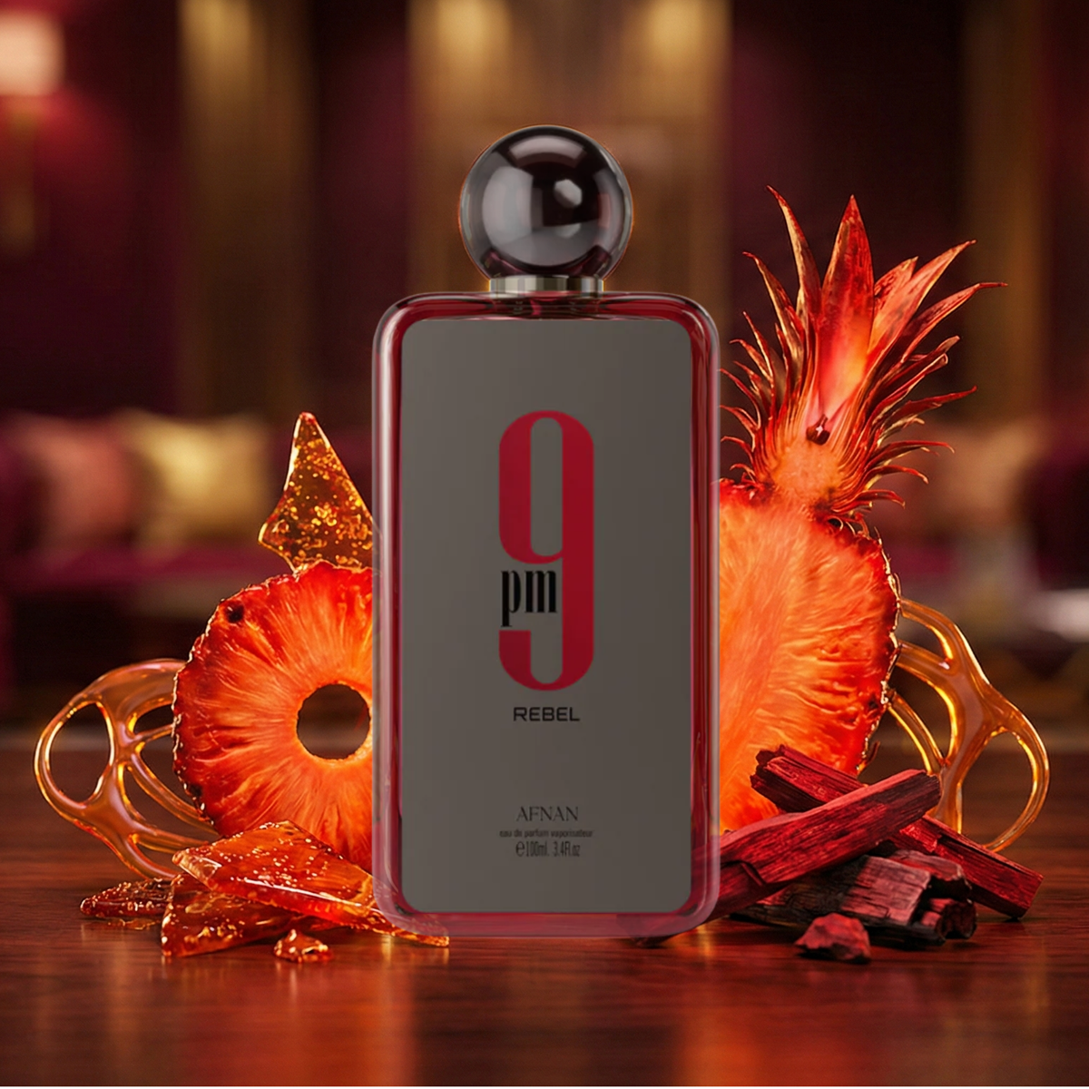 Afnan 9PM Rebel – Perfume Juvenil y Audaz con Toque Dulce