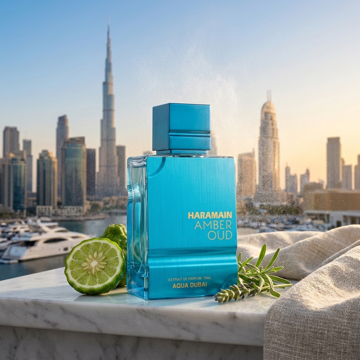 Al Haramain Aqua Dubai – Perfume Fresco y Elegante con Inspiración Marina