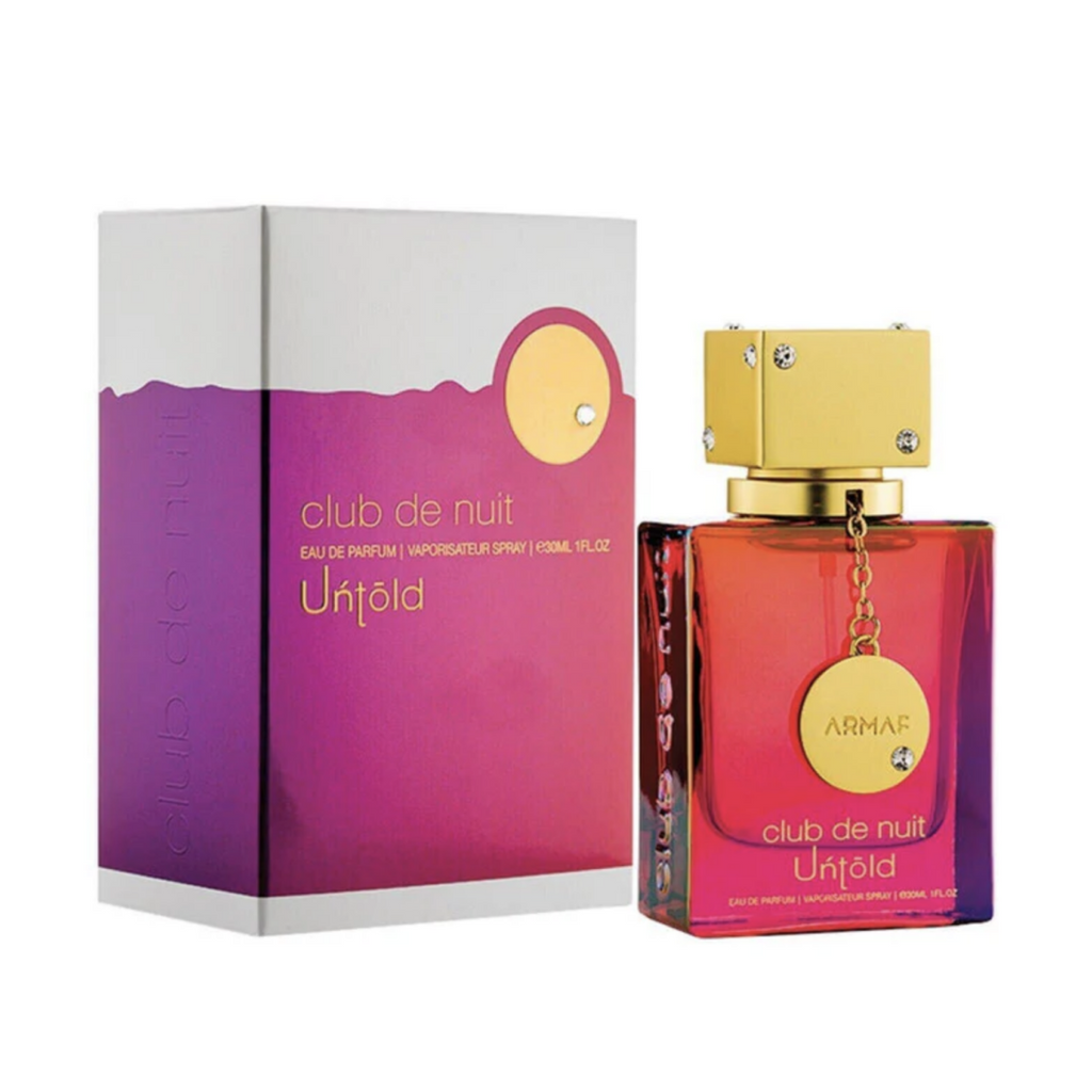 Armaf Club de Nuit Untold – Perfume Unisex Dulce Ambarado de Alta Proyección