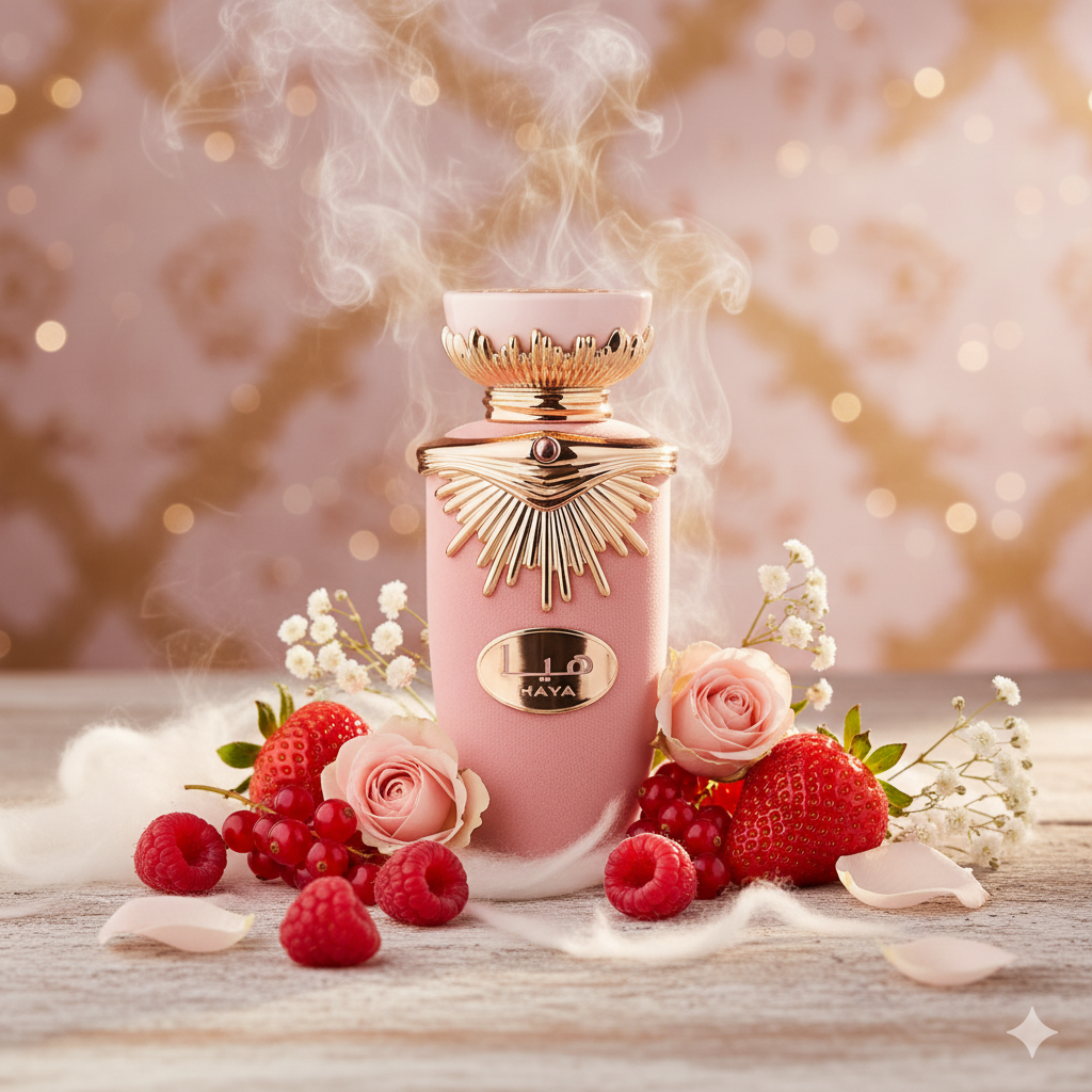 Lattafa Haya Rosa – Floral Frutal Fresco y Juvenil