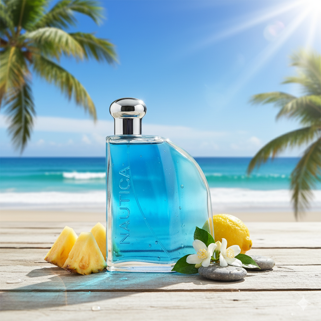 Nautica Blue – Fresco, Acuático y Juvenil