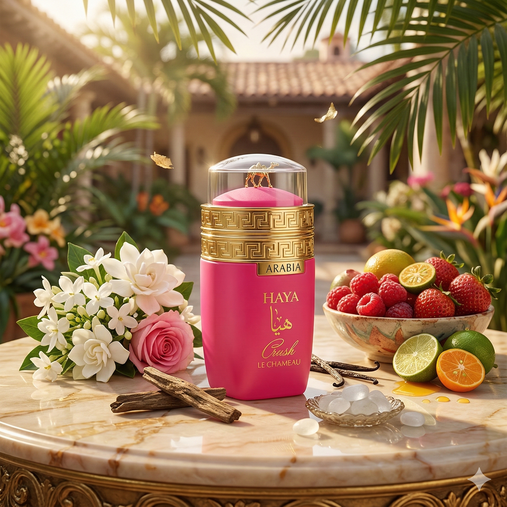 Arabia Haya Fucsia – Perfume Dulce Floral Femenino con Toque Frutal