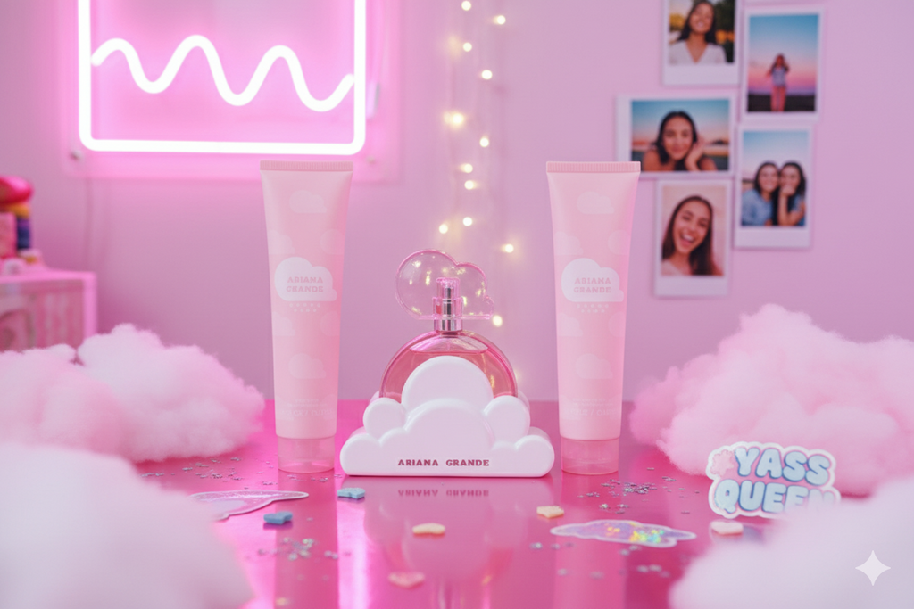 Set Ariana Grande Cloud Pink en Costa Rica – Kit de Regalo Original para Mujer