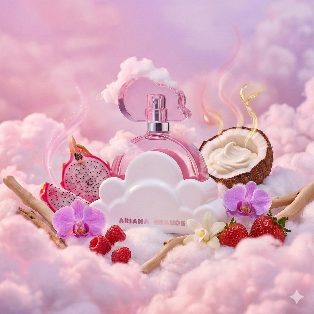 Ariana Grande Cloud Pink – Perfume Dulce Frutal Cremoso con Toque Moderno