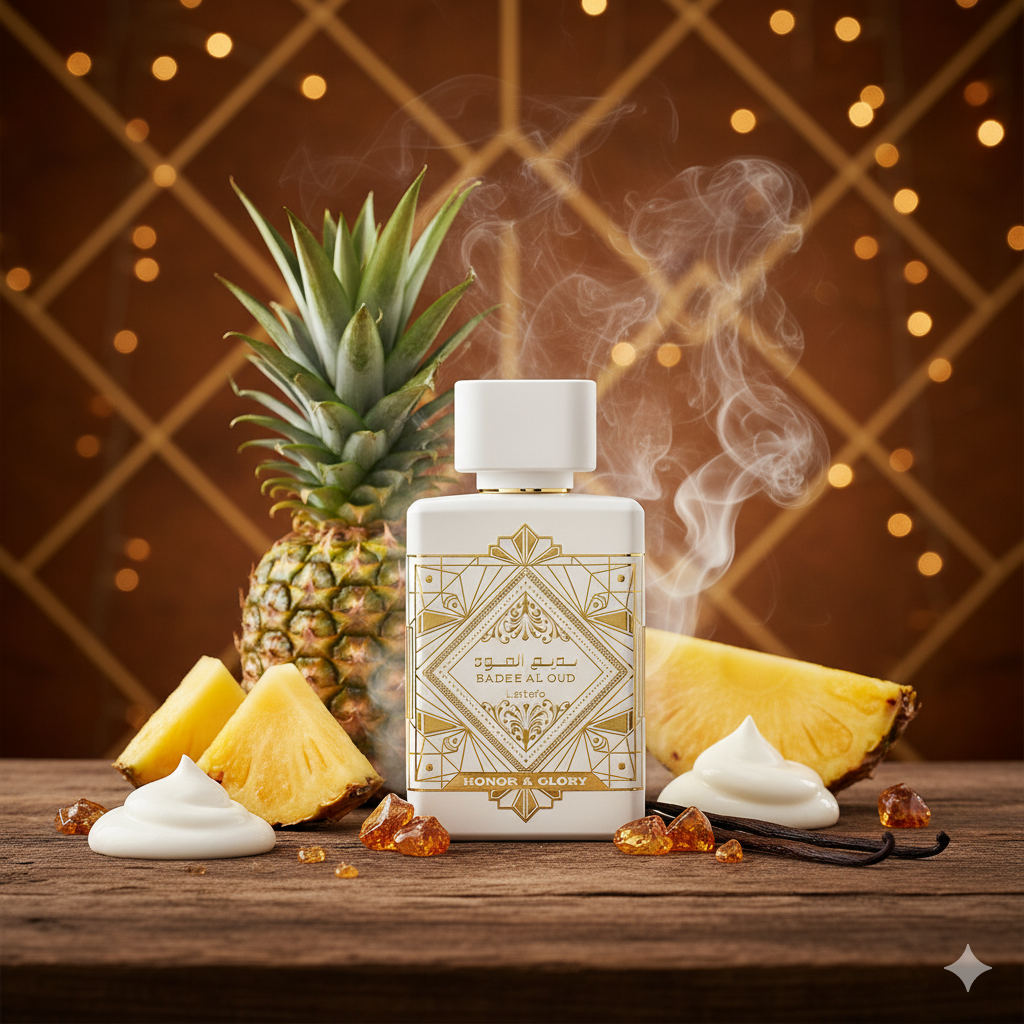 Lattafa Honor & Glory – Dulce Tropical y Diferente