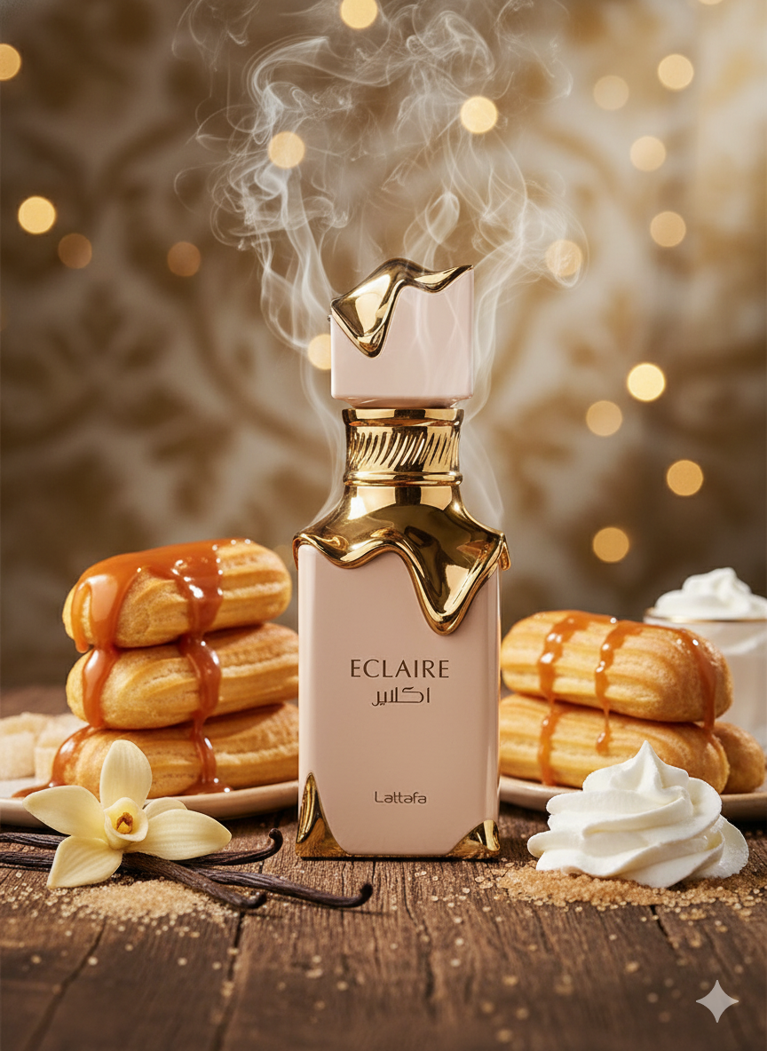 Lattafa Eclaire – Gourmand Cremoso y Femenino