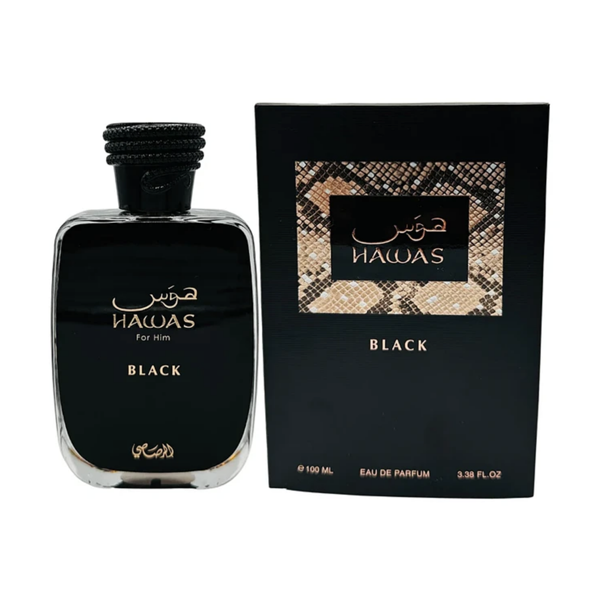 Rasasi Hawas Black en Costa Rica – Perfume Masculino Intenso y Seductor