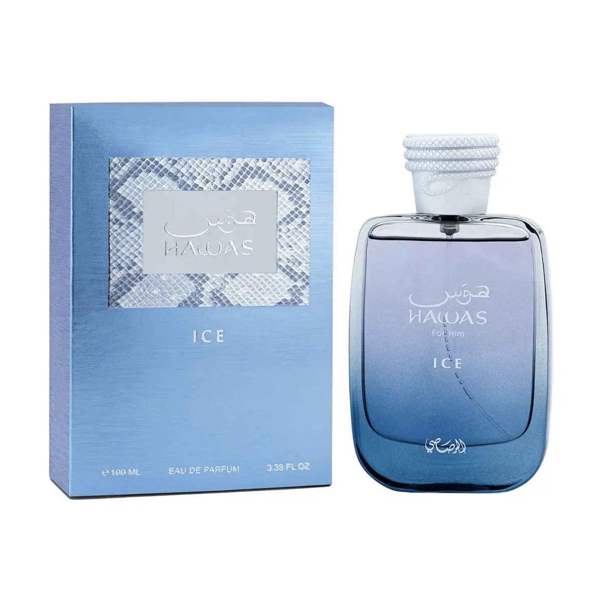 Rasasi Hawas Ice en Costa Rica – Perfume Masculino Fresco y Potente para Clima Caliente