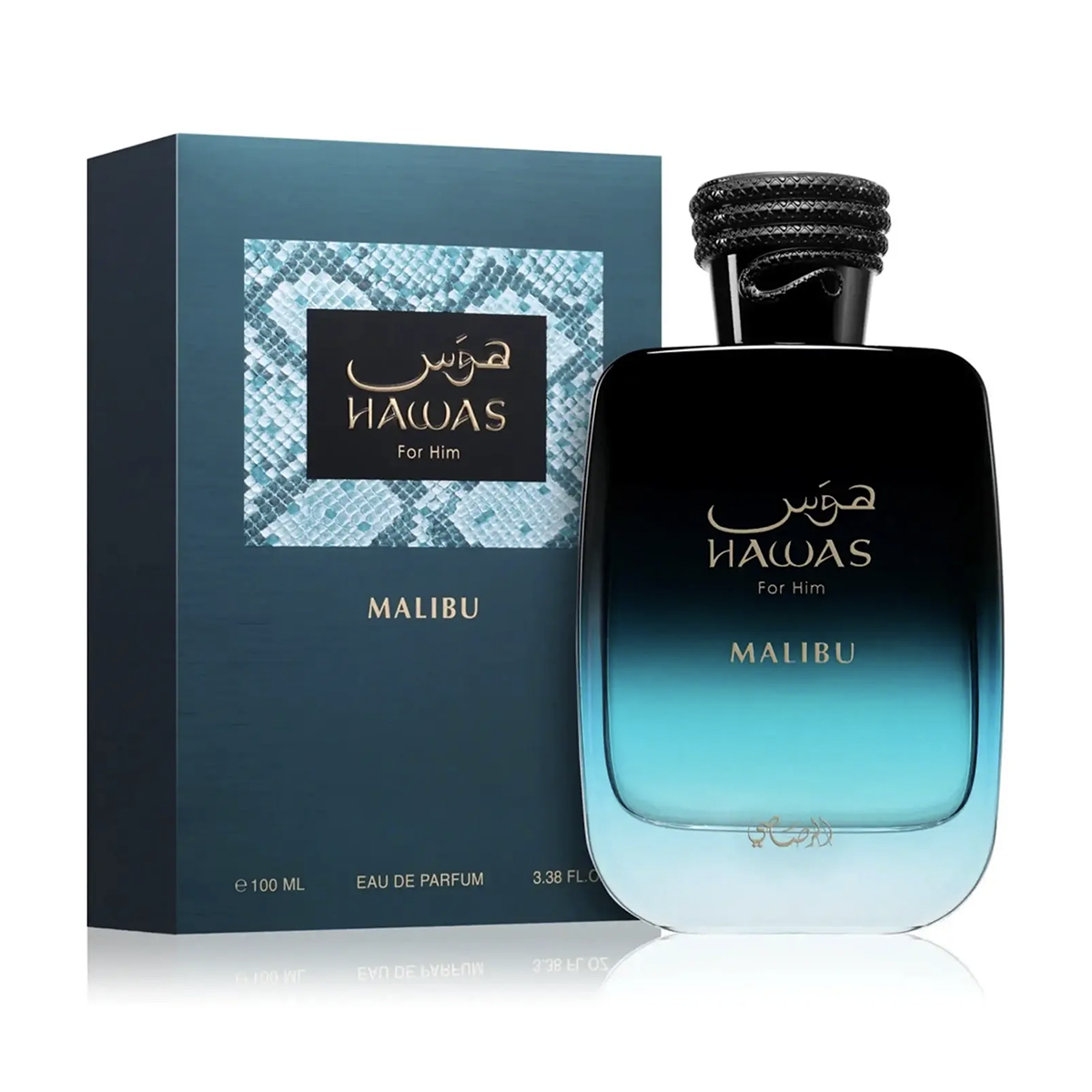 Rasasi Hawas Malibu en Costa Rica – Perfume Masculino Tropical y Fresco